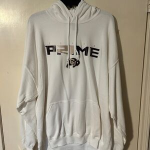 Gildan Heavy Blend White Hoodie